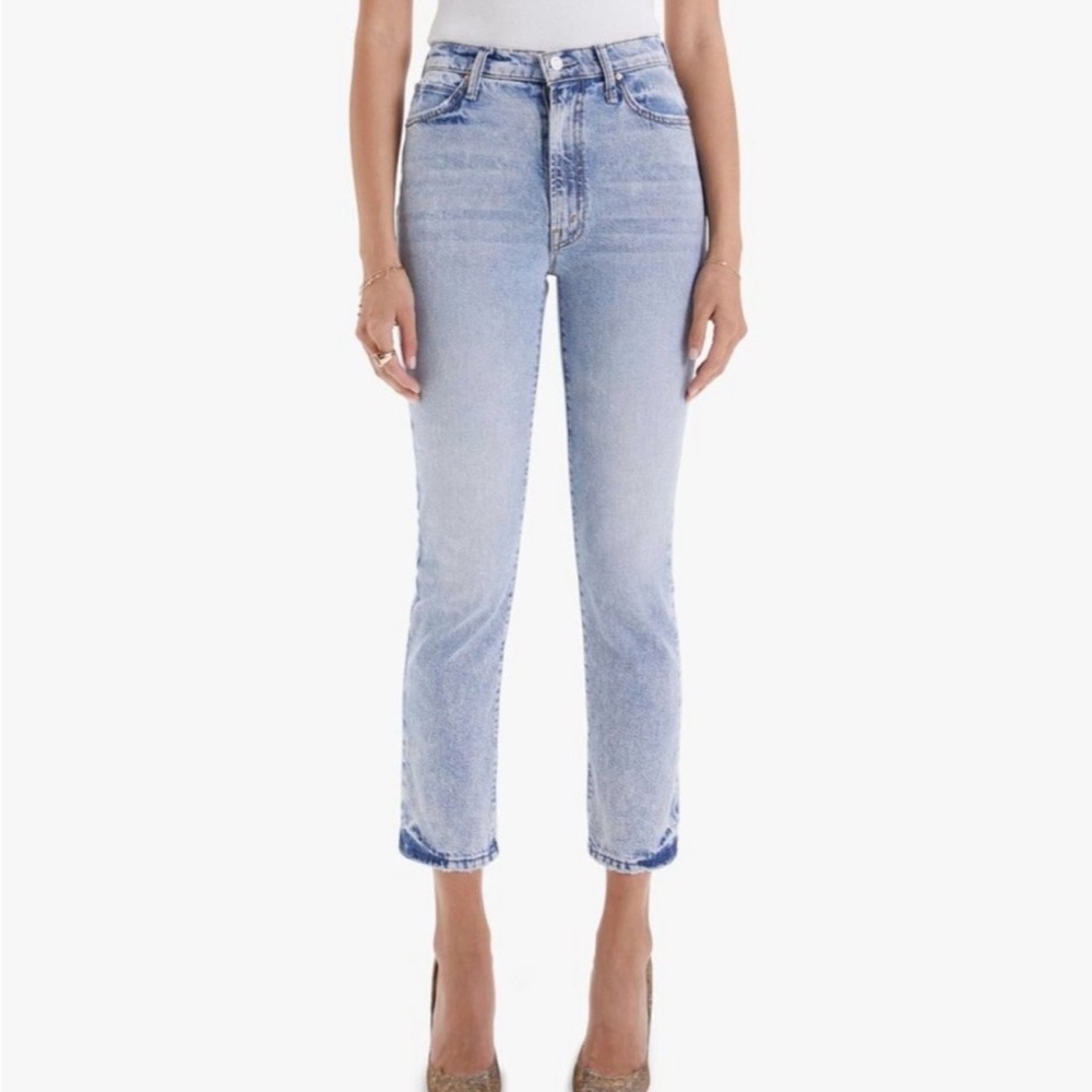 MOTHER The Swooner Rascal Ankle Jeans in Signs & Symbols - 27